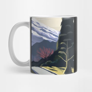 Path to a mountain Mug